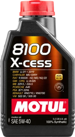 MOTUL 8100 X-CESS 5W/40 12*1 L 102784