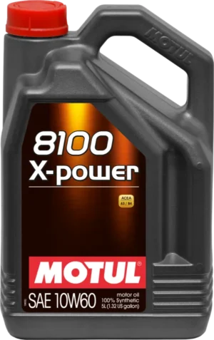 MOTUL 8100 X-POWER 10W/60 4*5 L 106144