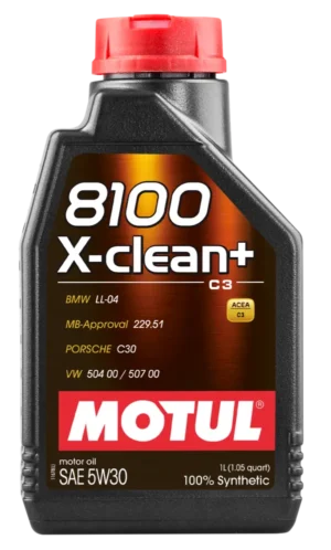 MOTUL 8100 X-CLEAN+ 5W/30 12*1 L 106376