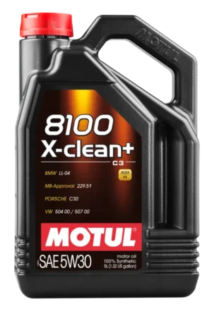 MOTUL 8100 X-CLEAN+ 5W/30 4*5 L 106377